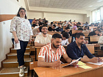 Студенты из числа иностранных граждан Башкирского государственного медицинского университета приняли участие в ежегодной просветительской акции «Тотальный диктант»