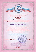 Сертификат Мусаварова Г.Ю.