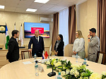 The university was visited by scientists and doctors from Turkey