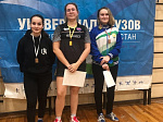 Студентка БГМУ Анна Едренкина заняла третье место в соревновании по настольному теннису, в рамках Универсиады Республики Башкортостан