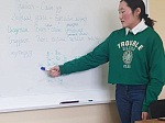 Foreign students at the Mother Tongue Day