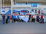 На стадионе "Динамо" прошел легкоатлетический кросс среди работников отрасли здравоохранения РБ, посвященный Дню медицинского работника и году здоровья и активного долголетия