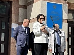 На площади перед БГМУ состоялась памятная акция, посвящённая Дню солидарности в борьбе с терроризмом