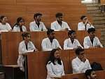 Иностранные студенты БГМУ встретились с урологами из Индии