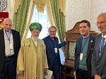 Участники Международного конгресса встретились с Шейх-уль-Исламом, Верховным муфтием России Талгатом Сафа Таджуддином
