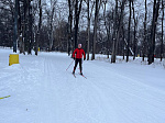 Ректор Валентин Павлов принял участие в соревнованиях по лыжным гонкам