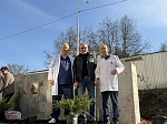 От стройплощадки до зеленого оазиса: коллектив Университета и Клиники благоустраивает площадку Института трансляционной медицины