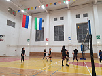 Женская сборная педиатрического факультета стала победителем соревнований по волейболу в рамках спартакиады первокурсников БГМУ