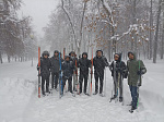 Для иностранных обучающихся БГМУ было организовано массовое катание на лыжах