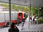 В общежитии № 4 БГМУ прошла тренировка по пожарной безопасности