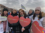 Студенты-волонтеры приняли участие в акции «Сердечный маршрут-маршрут здоровья»