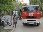 В общежитии № 4 БГМУ прошла тренировка по пожарной безопасности
