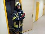В общежитии № 4 БГМУ прошла тренировка по пожарной безопасности