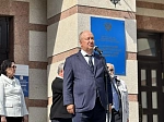 На площади перед БГМУ состоялась памятная акция, посвящённая Дню солидарности в борьбе с терроризмом