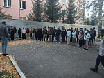 В общежитии №7 БГМУ прошла плановая тренировка по пожарной безопасности и действиям при угрозе БПЛА