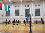 Женская сборная педиатрического факультета стала победителем соревнований по волейболу в рамках спартакиады первокурсников БГМУ