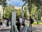 На площади перед БГМУ состоялась памятная акция, посвящённая Дню солидарности в борьбе с терроризмом