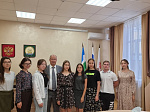 Valentin N. Pavlov met with BSMU applicants who got the highest score at the Unified State Exam
