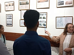 International students at the National Museum of the Republic of Bashkortostan
