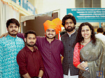 At the University, students from India celebrated the birthday of Shivaji Maharaj Jayanti