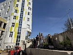 От стройплощадки до зеленого оазиса: коллектив Университета и Клиники благоустраивает площадку Института трансляционной медицины