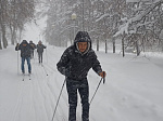 Для иностранных обучающихся БГМУ было организовано массовое катание на лыжах