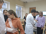 Медико-профилактический факультет в гостях у школы Юный медик